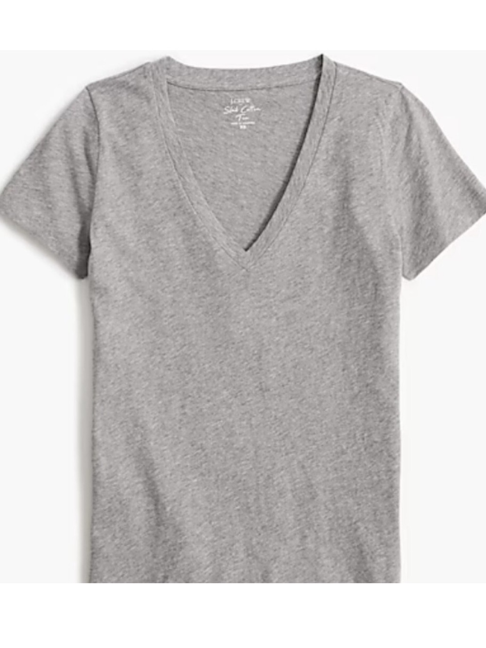 J.Crew slub V-neck T-shirt MD